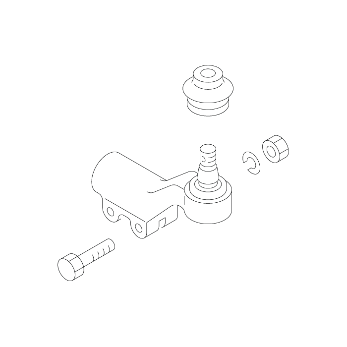 ｴﾝﾄﾞ ASSY,ﾀｲ ﾛｯﾄﾞ,LH