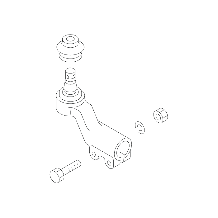 ｴﾝﾄﾞ ASSY,ﾀｲ ﾛｯﾄﾞ,RH