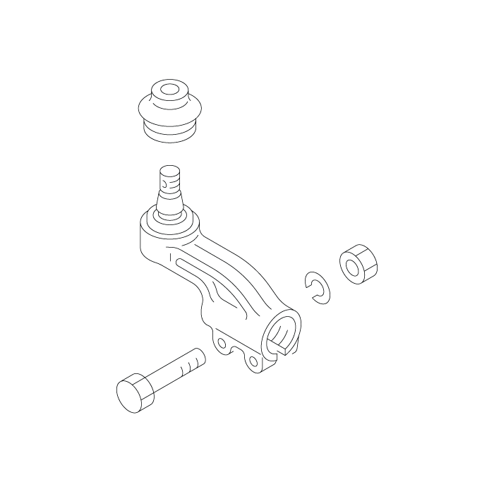 ｴﾝﾄﾞ ASSY,ﾀｲ ﾛｯﾄﾞ,RH